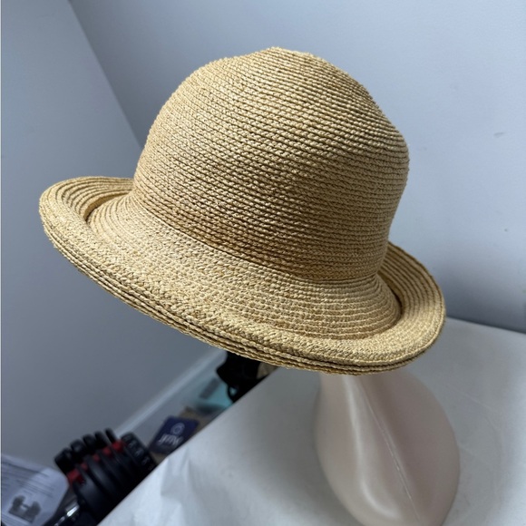 Helen Kaminski Australia Natural Raffia Round Rim Hat main image 5
